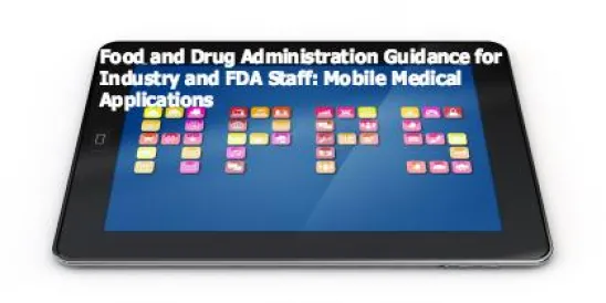 Apps, medical mobile applications, health, FDA