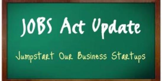JOBS Act Update on an Blackboard