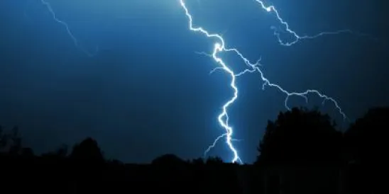 lighting in sky
