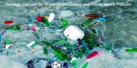 Damage Caused By Water-Borne Debris and Exclusion in Homeowner Policies