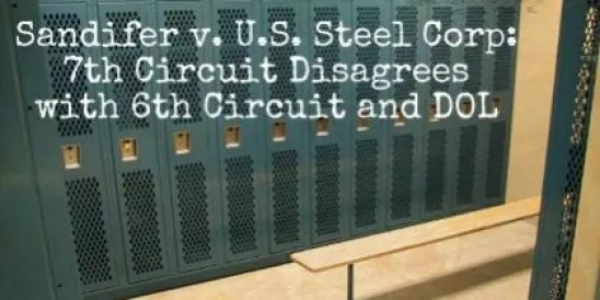 lockers in a locker room