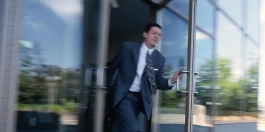 Business Man Leaving NY Rules for terminating employess