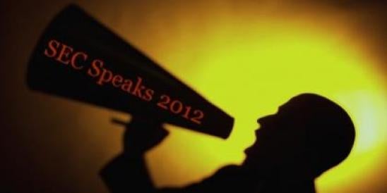 SEC Speaks 2012 