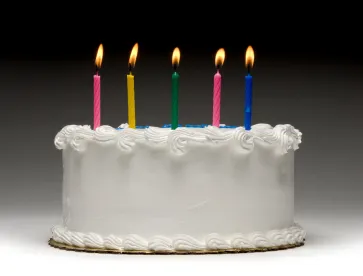 cake for a birthday