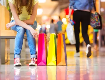 Shopping bags, luxury handbags trademark