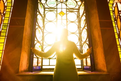 religious proessional inside a church suing for rezoning discrimination in Texas