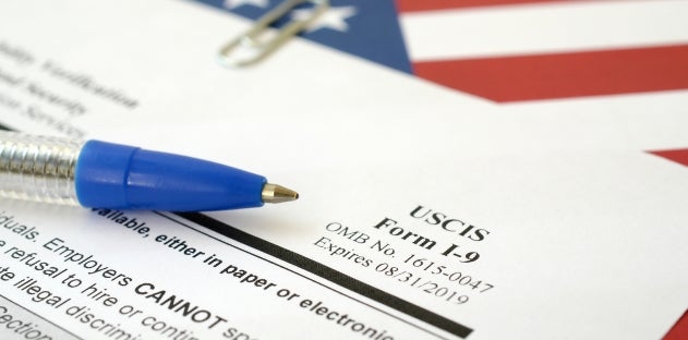 USCIS Form I-9 employment eligibility verification updated